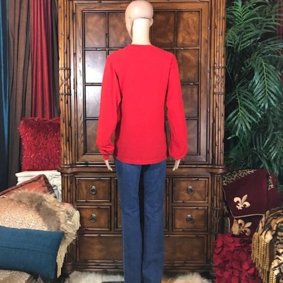 Reebok New England Patriots Red 100% Cotton Shirt - Picture 7 of 16